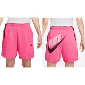 Nike Sportswear Women's High Rise Fleece Dance Shorts DV0334-684 Pinksicle